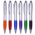 2-in-1 Plastic Ballpoint/Stylus